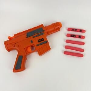 Star Wars Rogue One Captain Cassian Andor Nerf Strike Blaster Pistol Gun + Darts